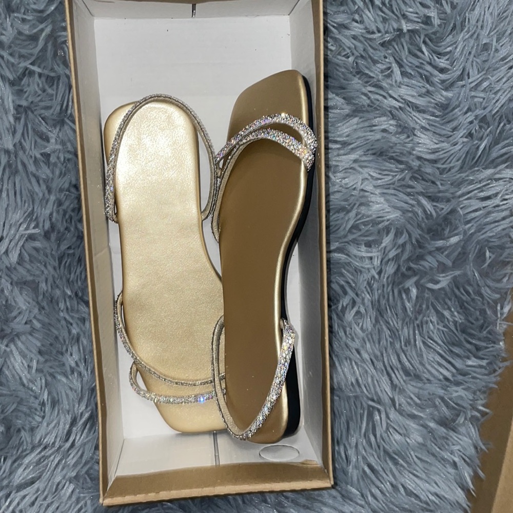 Gold flat slides